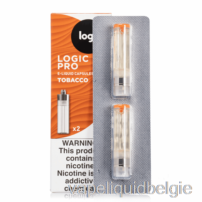 Vape Liquid Logic Pro Navulcapsules Tabak